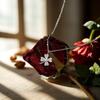 Diamond-Inlaid Four-Leaf Clover Necklace: Elegant, Versatile Clavicle Chain with a Unique, Cool Style.