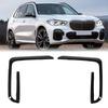 1 Pair Front Bumper Fog Light Grille Trim Cover Molding for X5 G05 M50 Pre‑LCI 2019 To 2023
