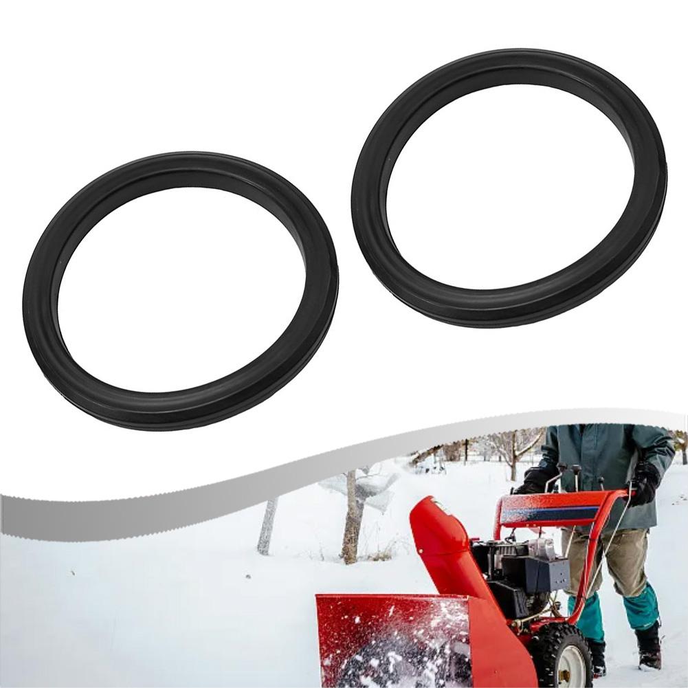 2Pcs Rubber Friction Disks For Snowblowers 953-0243 735-0243 735-0243B For Snow Thrower's Snow Removal Tool Accessories