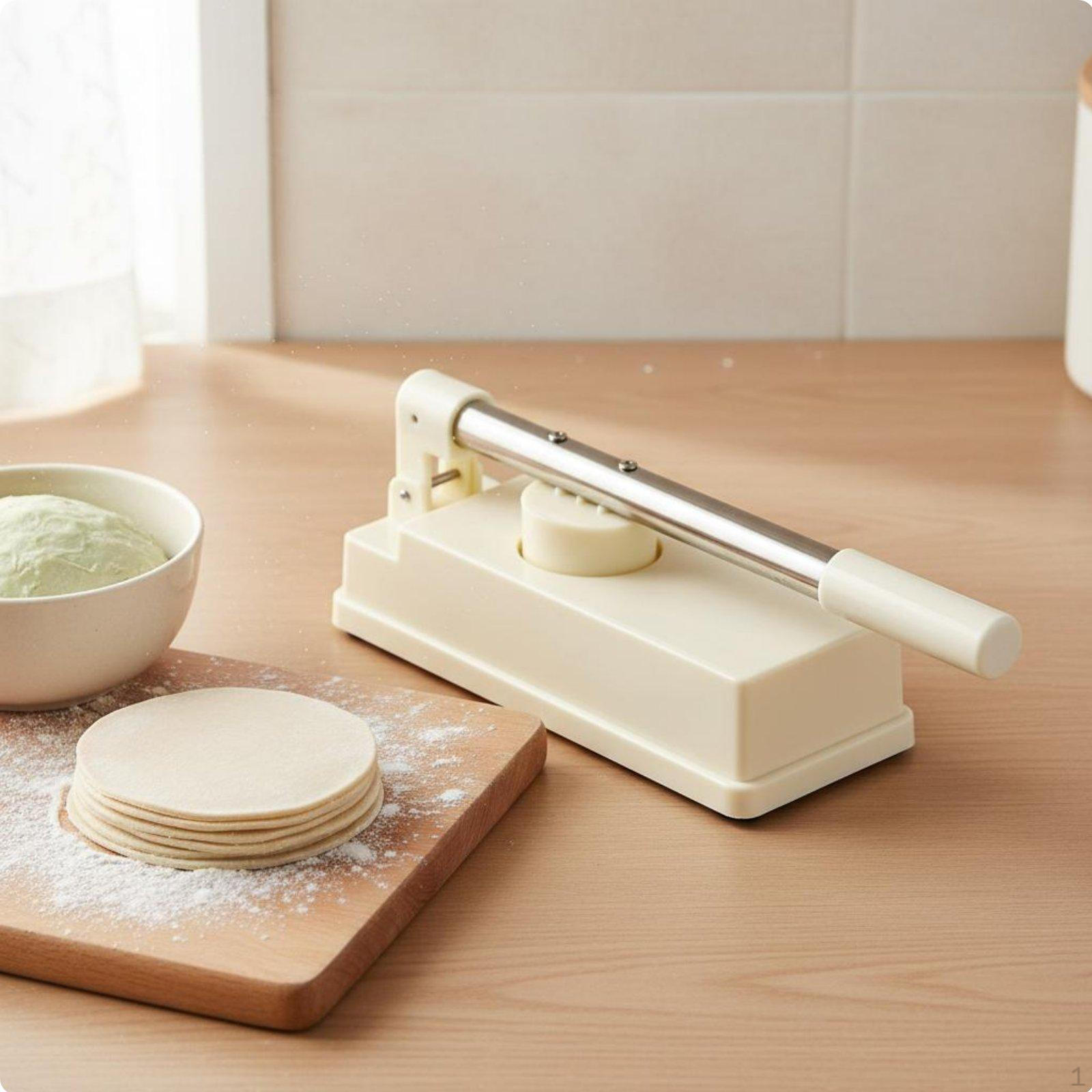 Qingtuan Press MultiFunctional Chinese Pastry Tool Food Grade Material Dumpling Wrapper for