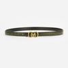 emale crocodile pattern simple women's thin belt -buckle decorative belt suit pants decorative belt