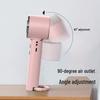 Portable Foldable USB Hanging Neck Fan: Compact Mini Fan with Handheld Option, High Speed, and Long Battery Life for Outdoor Use