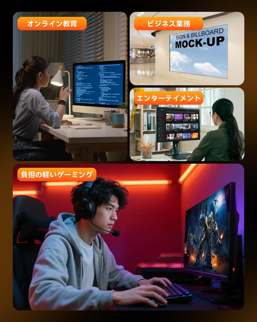 ACEMAGIC Mini PC Ryzen 7 7730U Coming In 8C16T Up To Mini PC Ryzen Windows 11 Pro 16GB DDR4 512GB SSD Expandable 4K Triple Screen Support WiFi 6 Wired