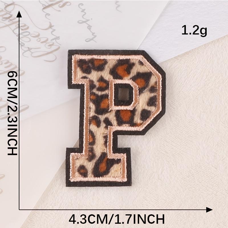 3pcs Flannel Iron-On Letter Patches, Embroidered Letter Patches, Suitable for Clothing, Dresses, Hats, Jeans, Shoes, Bags, DIY Materials