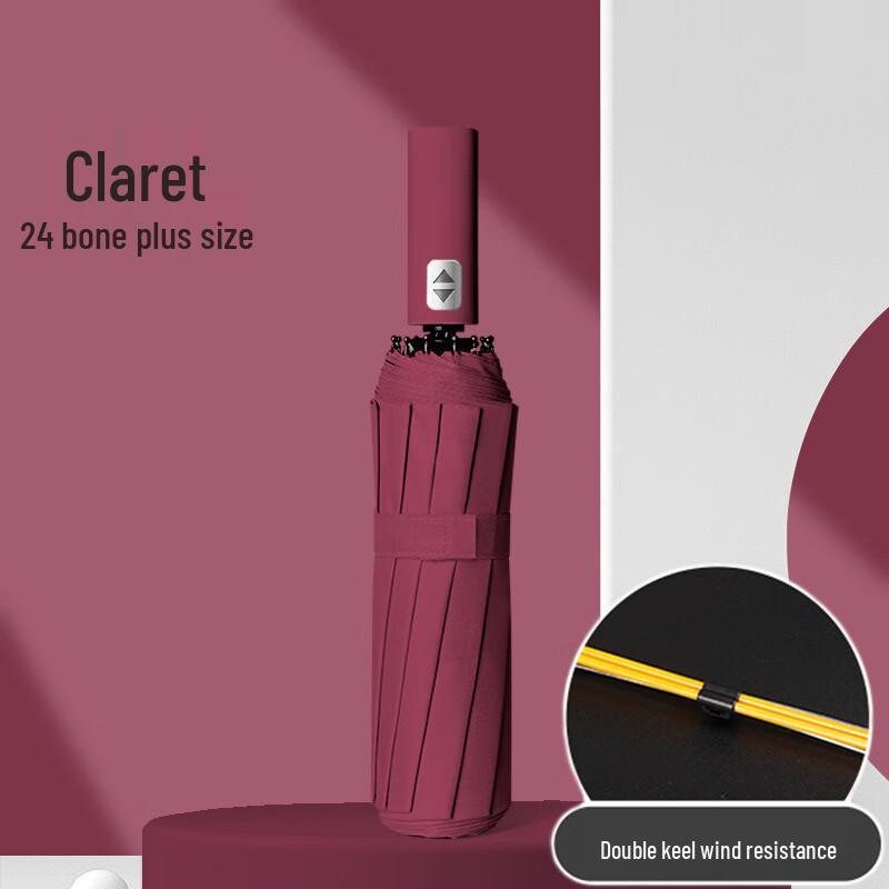 Nanqiao Large Automatic 24-Rib Rain & Sun Umbrella