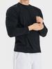 NINEZ Plain Premium Mesh Muscle Fit Long Sleeve Tee 22Tl02