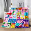 Peppa Pig's Colorful World Blanket Durable Comfort Suitable for Bed Chair Office for All Seasons Modern Best Holiday Gift for Friends Family
