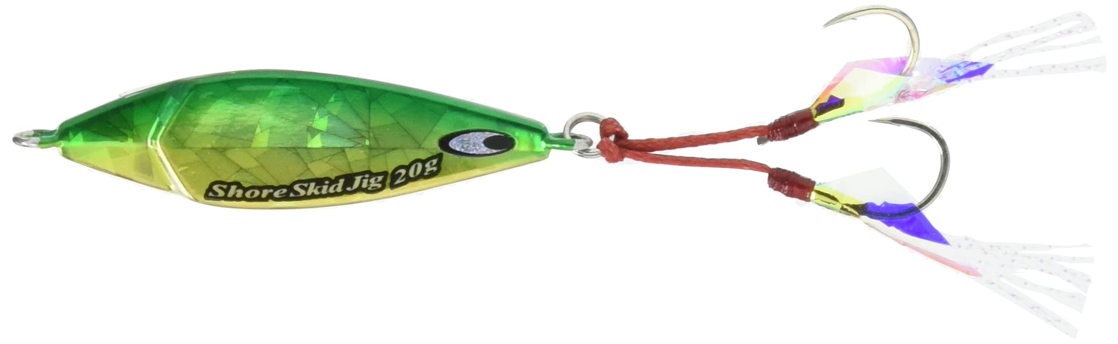 

AbuGarcia Shore Skid Jig 20g Green Gold SSSHRSJ20-GRG Metal Jig Shore Jigging Shore Jigging