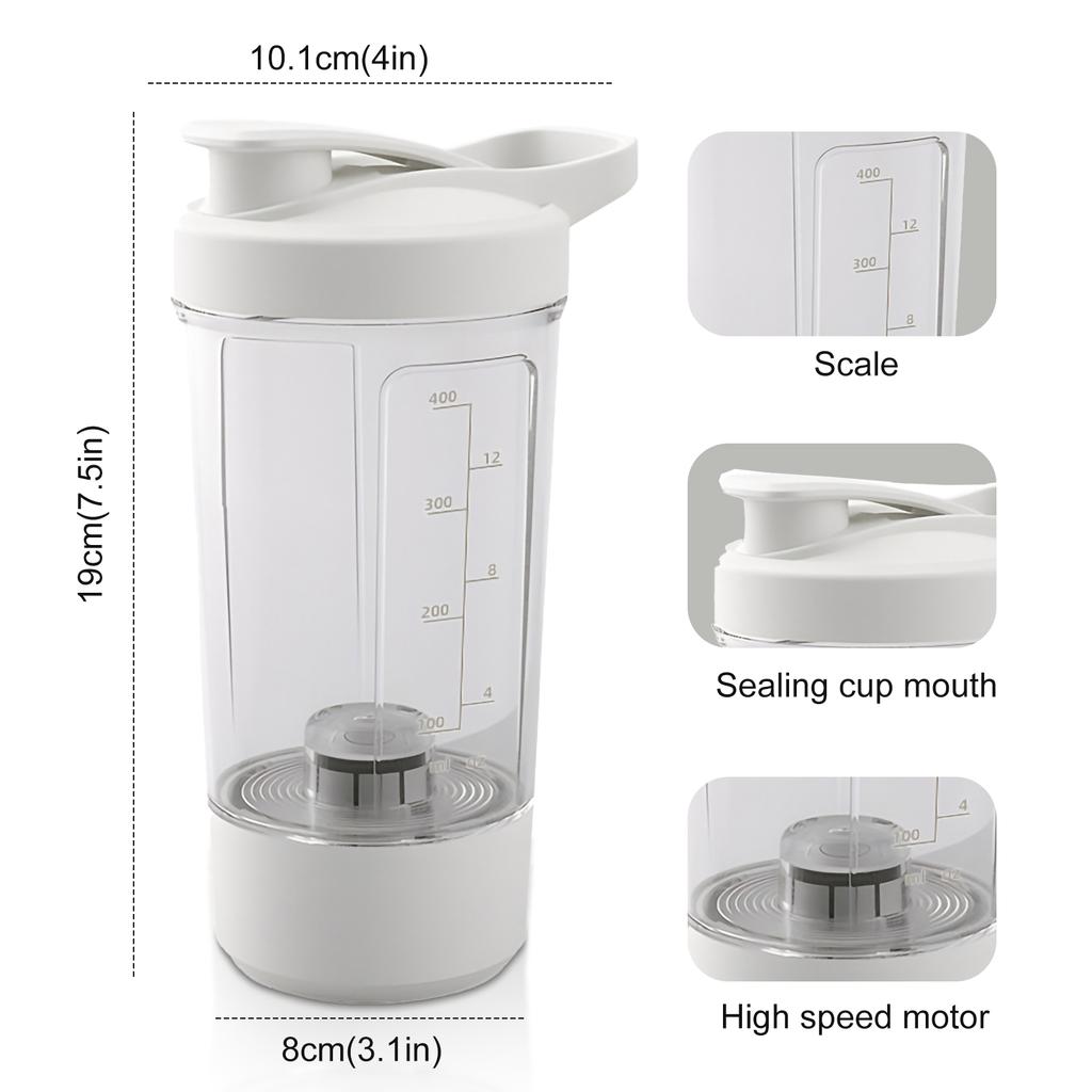 USB Rechargeable Electric Cup Stainless Steel Coffee Stirring Cup 316 Rotating Coffee Milk Juice Water Cup Birthday Gift