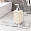 Cheese Texture Press-Type Dispenser Bottle for Body Wash, Shampoo, and Hand Soap