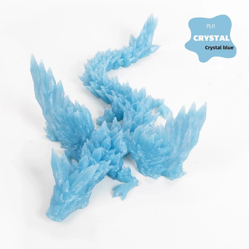 2025 3D Printed Gradient Dragon Snake 3d Printing Toys New Year Gift Decoration Christmas Decorations Home Office Ornaments