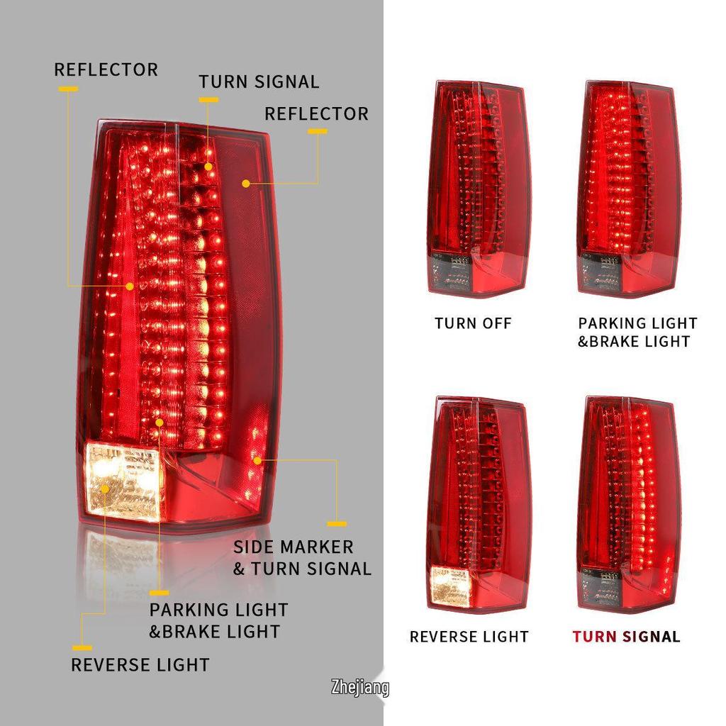 GMC Yukon, Chevrolet Tahoe, Suburban LED Taillight Assembly