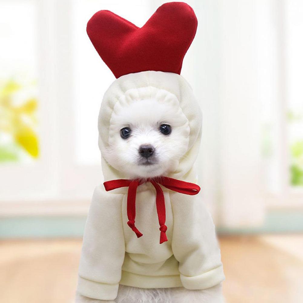 Fruit Dog Hoodie Clothes Cute Halloween Christmas Costume Pet Sweater Cold Weather Sweatshirt Pet Coat for Small Dogs Cats