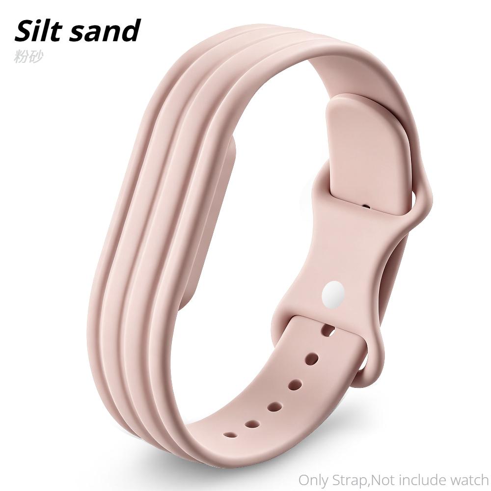 Cinturino traspirante sportivo per Google Fitbit Air Strap Braccialetto di ricambio in anello di silicone Correa fitbit air Accessori Smartwatch