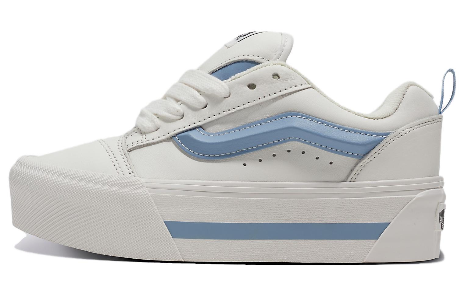 Knu Stack Vans  Smarten Up White Blue  Women s VN000CP6Z5D 36.5