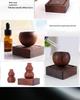 Solid Wood Round Egg Aroma Diffuser - Essential Oil, Scentless & Long-Lasting for Bedroom & Living Room Decor