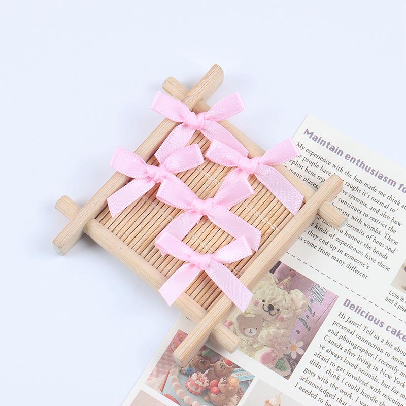 0.6CM Polyester Ribbon Bow - Small Bow Accessories