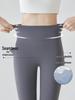 Women's Petite Plus Velvet Shark Leggings for Autumn/Winter - Thick, Tight, Cotton Yoga Pants
