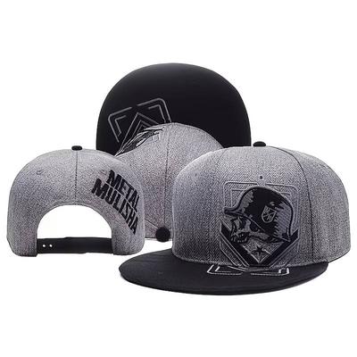 Unisex Buchstabenstickerei Baseballkappe Damen Outdoor-Sportarten Sonne Flacher Hut Herren Mode Metal Mulisha Hip Hop Snapback Kappen