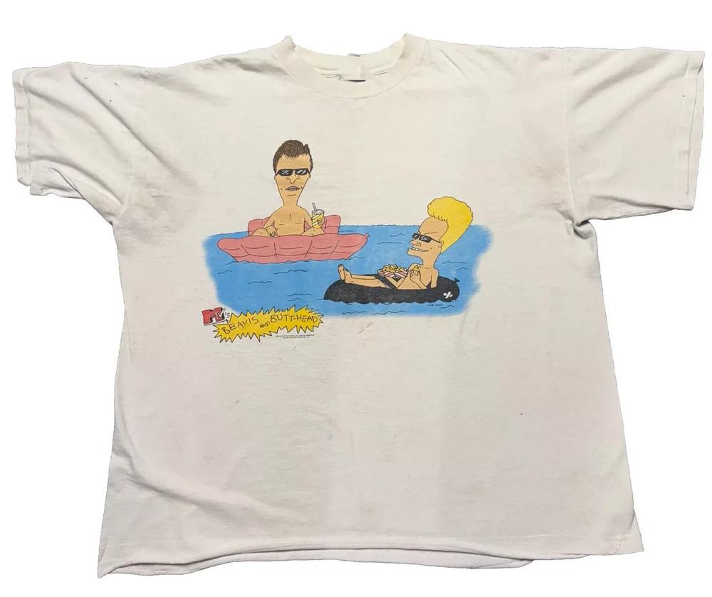 Beavis And Butt-head School Sucks White T Shirt Size S-5XL GC3614 Unisex T-Shirt L