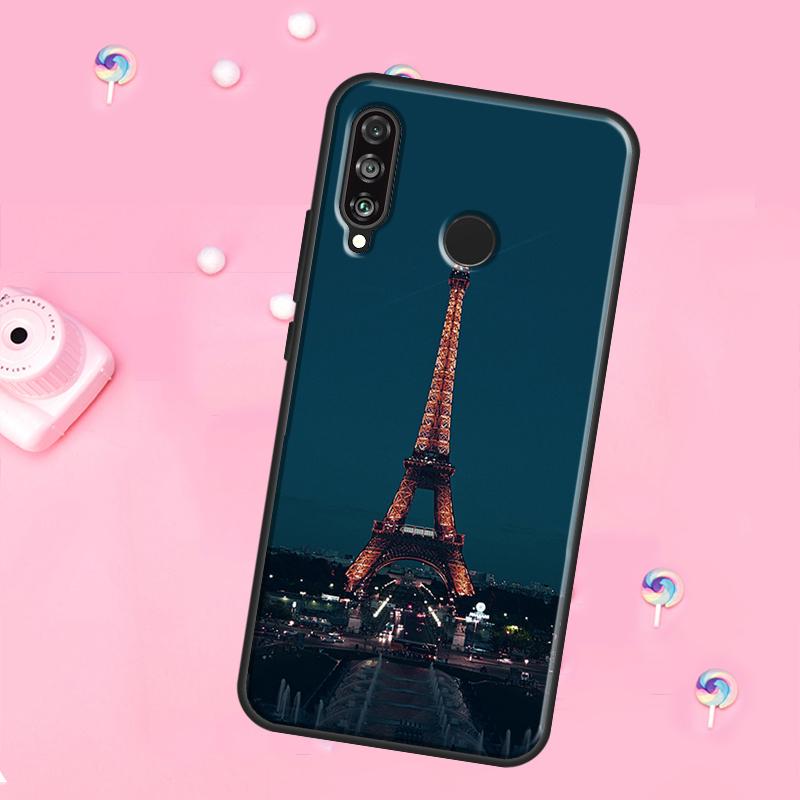 Paris Eiffel Tower France For Huawei Nova 10 9 SE 3i 7i 8i 11i 12i Y73 Y90 Y70 Y72 Y61 Y91 P60 Pro P30 P40 Lite Case