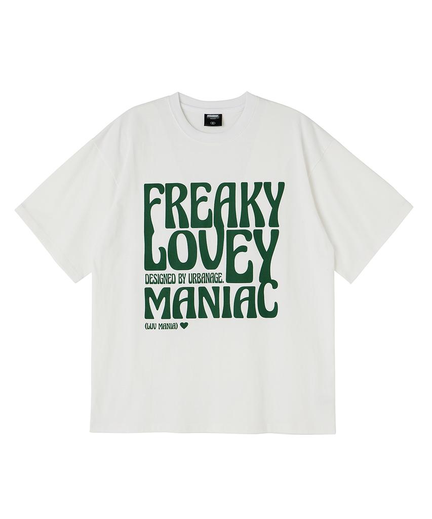 URBANAGE Maniac Oversized Short Sleeve White