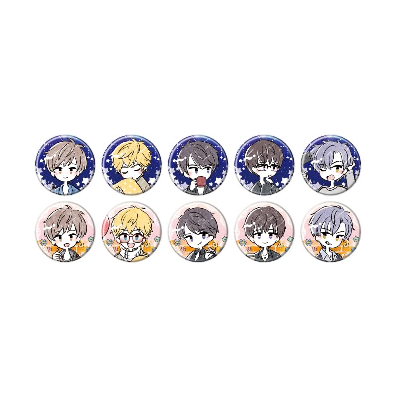 

Love and Producer ~EVOL x LOVE~ 12 [Graph Art Illustration] Can Badge 10-Pack Box
