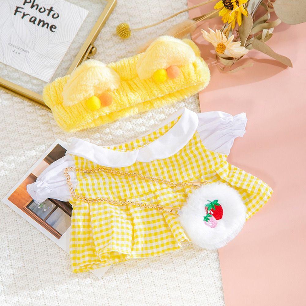 Doll Cloth Accessories Yellow Duck Clothes Dress Up Ducks Doll Clothes  Children's Gift