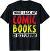 Comic Collector Comic Reader Reading Comic Books Tee Gift Unisex T-Shirt