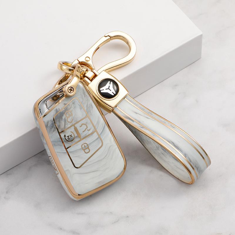 Applicable To Volkswagen Maiteng Key Cover Passat CC Golf 8 Lot Id4 Lingdu L Touon X Car Case Buckle