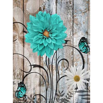 Diamond Painting DIY Kit Flower Picture Full Round Drill Mosaic Paintings Embroidery Home Decor