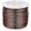 Round Aluminum Wire, Camel, 20 Gauge, 0.8mm, About 770.99 Feet(235m)/roll
