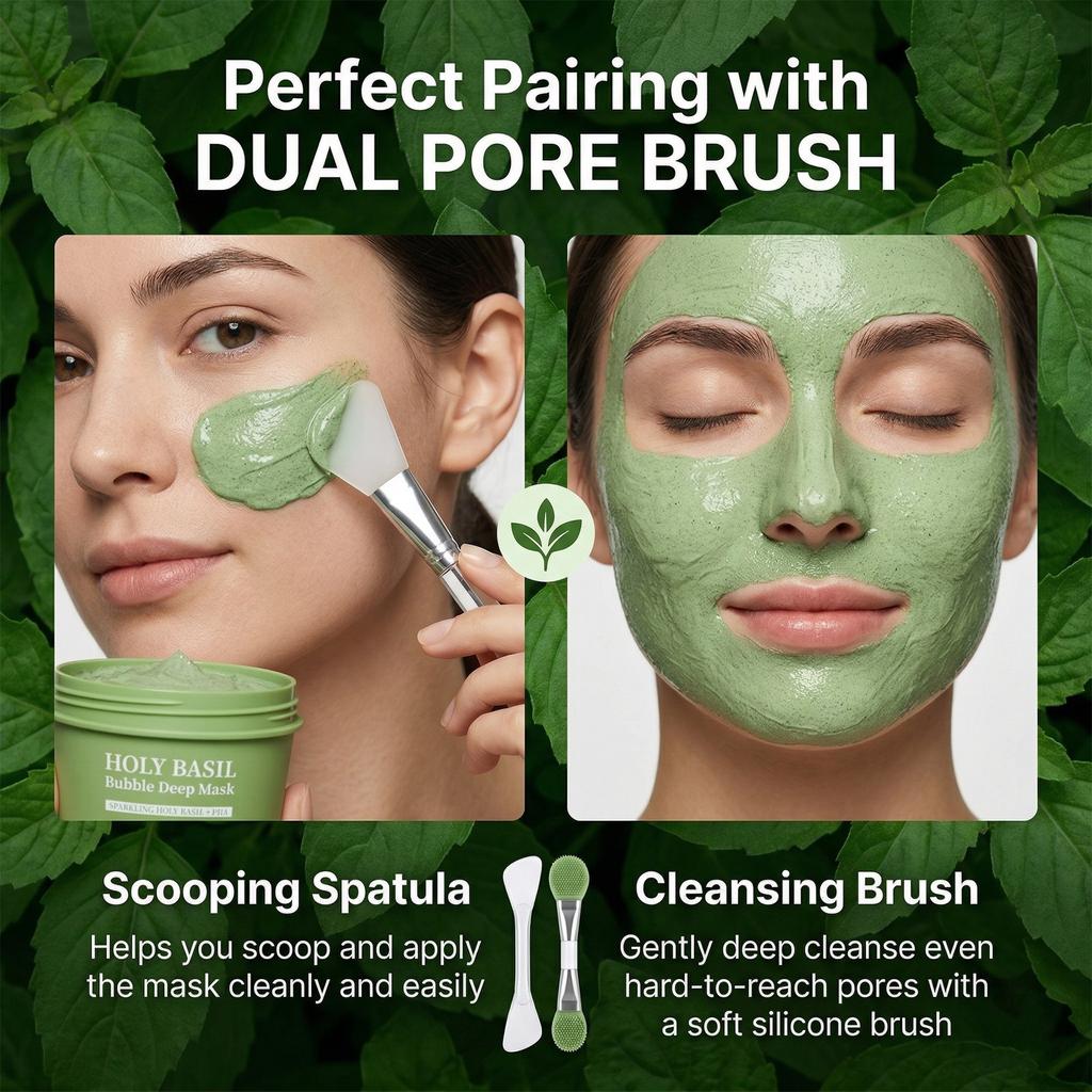 Deep Cleansing Mask for Blackheads, Pore Purifying Mud Mask, Oil Control, Men Women, 100ml