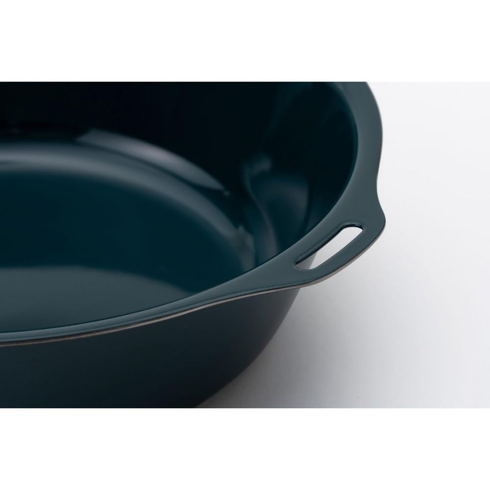 Snow Peak Enamel Bowl 200cm Forest Blue Bowl Plate BBQ Camping Outdoor Picnic LF-065-FB