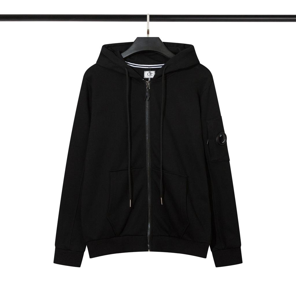 Bluza z kapturem CP - Funkcjonalna kurtka na zamek w stylu europejskim i amerykańskim Trend