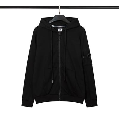 CP Λειτουργικό Μοντέρνο Unisex Ζακέτα με Φερμουάρ - Νέο Φθινοπωρινό/Χειμερινό Πλεκτό με Σχέδιο Φακού Μονόχρωμο