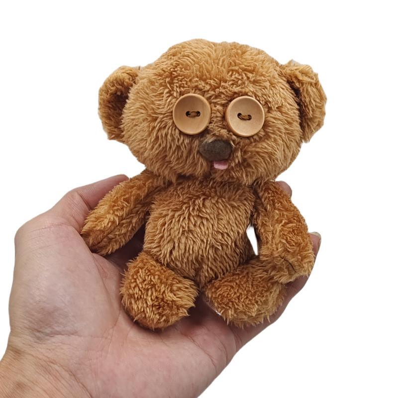 Tim Despicable Me Bear Plush Keychain Cartoon Character Hanging Decoration Gift