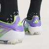 adidas F50 Elite Firm Ground Boots JH7615 Unisex Performance Sports Shoes Purple Rush / Cloud White / Lucid Lemon