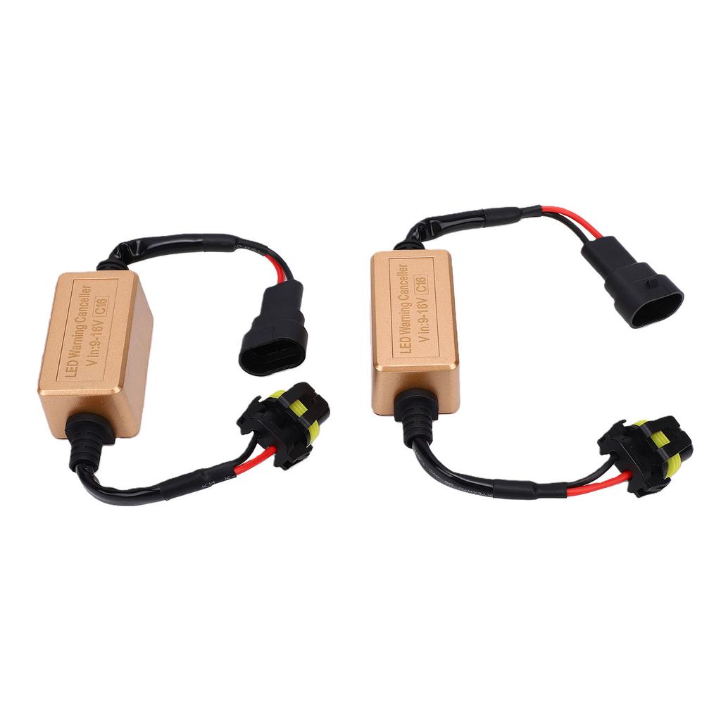 2PCS 9005 9006 LED Headlight Canbus Decoder Warning Error Fault Decoder to Fix Bulb Switch Problem LED Light System