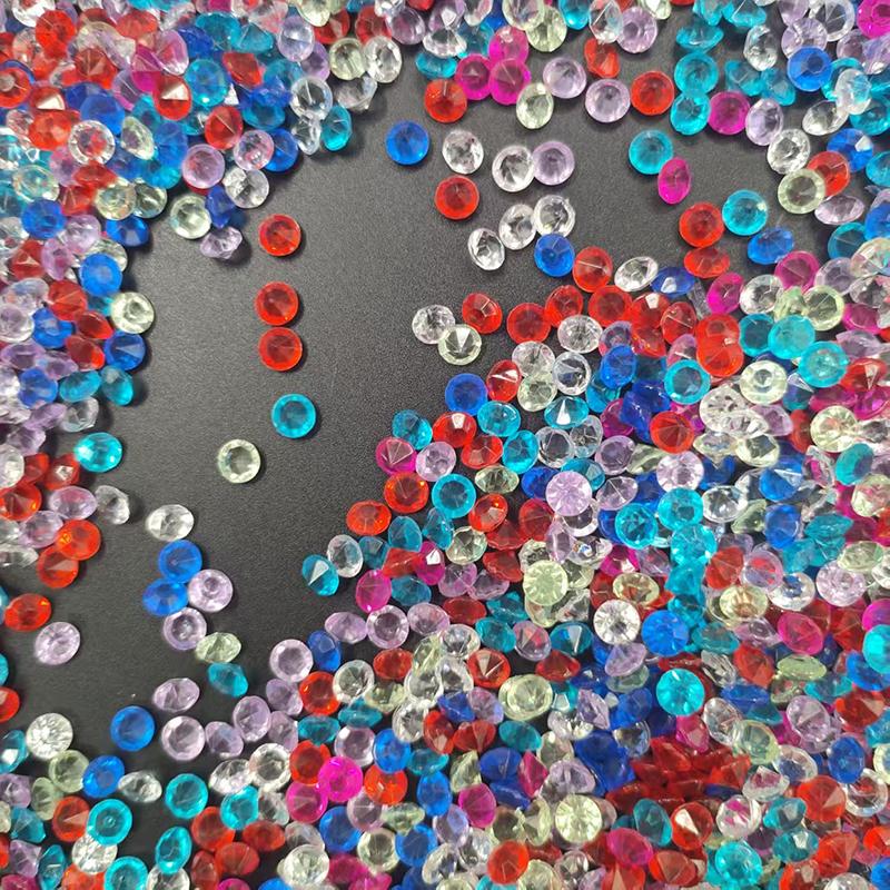 WTEMPO Random Color Artificial Diamond Kit for Vase Fillers Wedding Supplies Craft Making Bridal Party Decorations Home Decoration Vase Filler