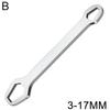 3-17mm uniwersalny klucz torx samozaciskowy regulowany klucz do okularów deska dwugłowicowa klucz torx narzędzia ręczne do fabryki