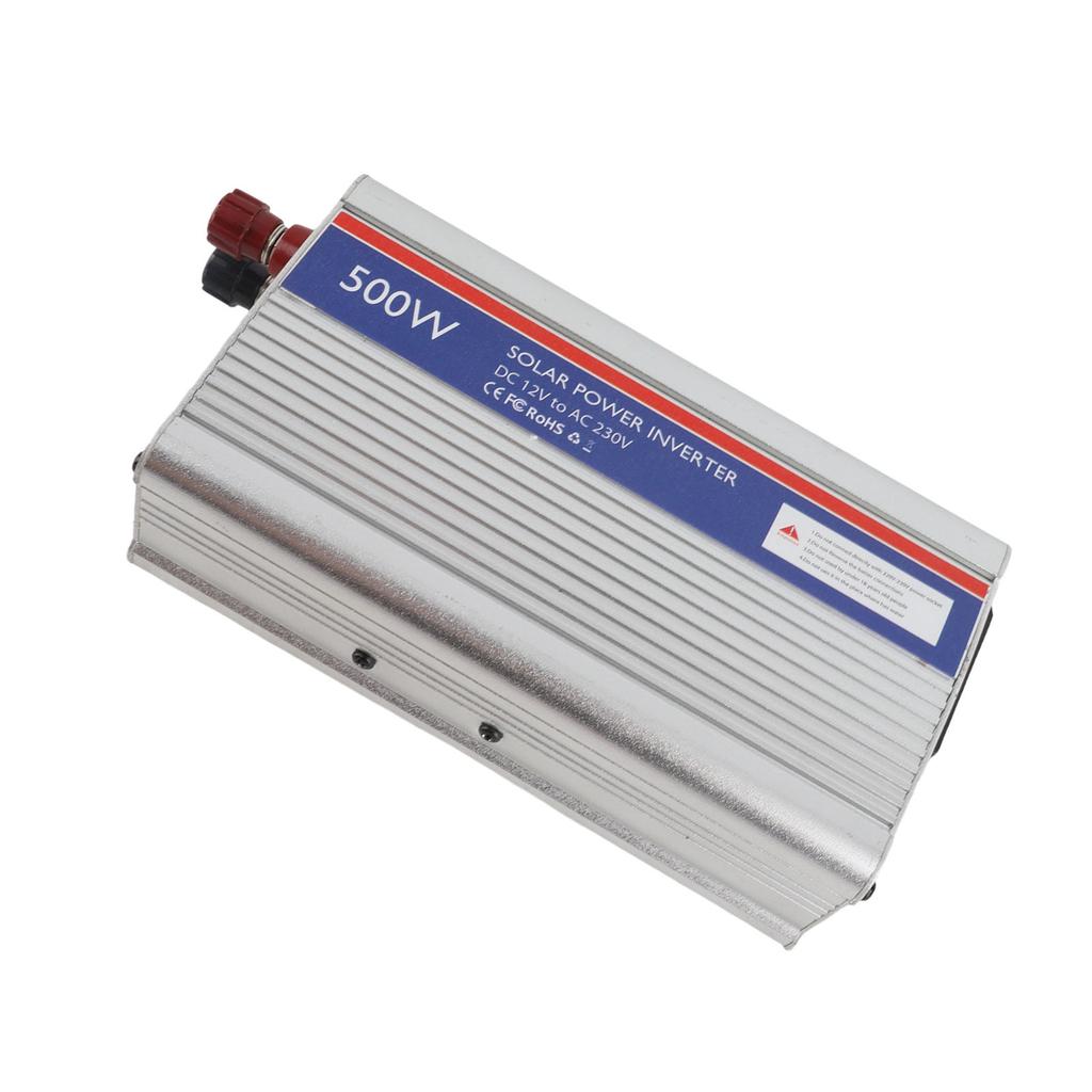 12V Input 230V AC Output 500W Converter Safe for Car Appliance