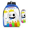 Rainbow Friends Elementary School Bag Two-Piece Rainbow Friends Children'S Cartoon Backpack Pencil Case