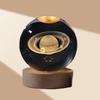 Crystal Ball Night Light, LED Desk Lamp with Wooden Base, Space Theme Room De