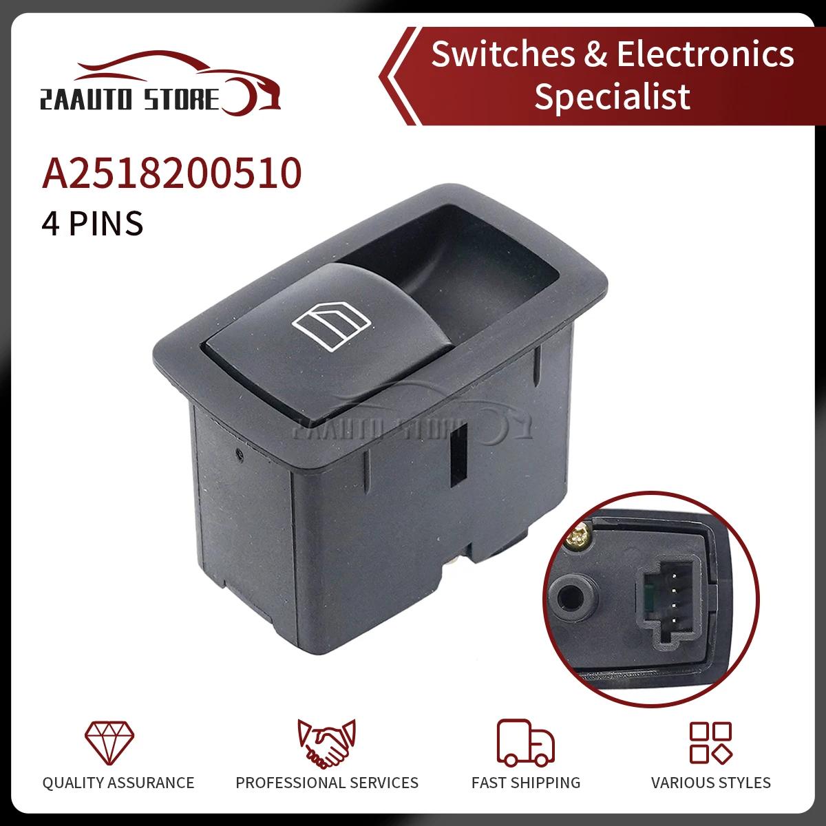 Passenger Electric Power Window Switch Master A2518200510 For Mercedes A B ML GL R Class W251 W169 W245 X164 W164 2518200510 A2518200510