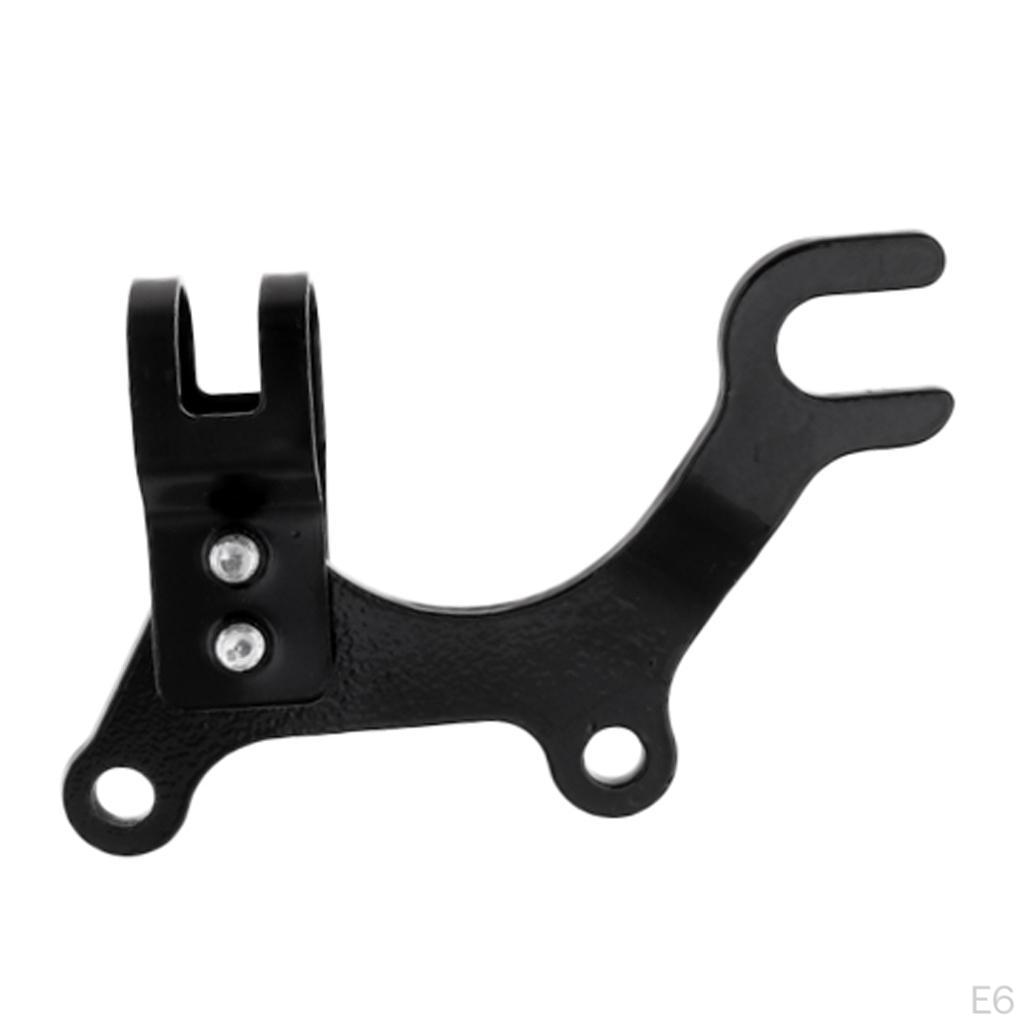 160mm Disc Brake Bracket Adapter Black