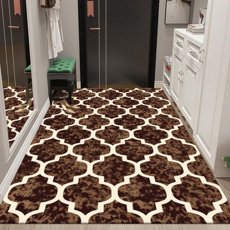 Hem Matta Dörrmatta Smutsavvisande Matta Sovrum Sängkant Vardagsrum Badrum Absorberande Enkel Matta