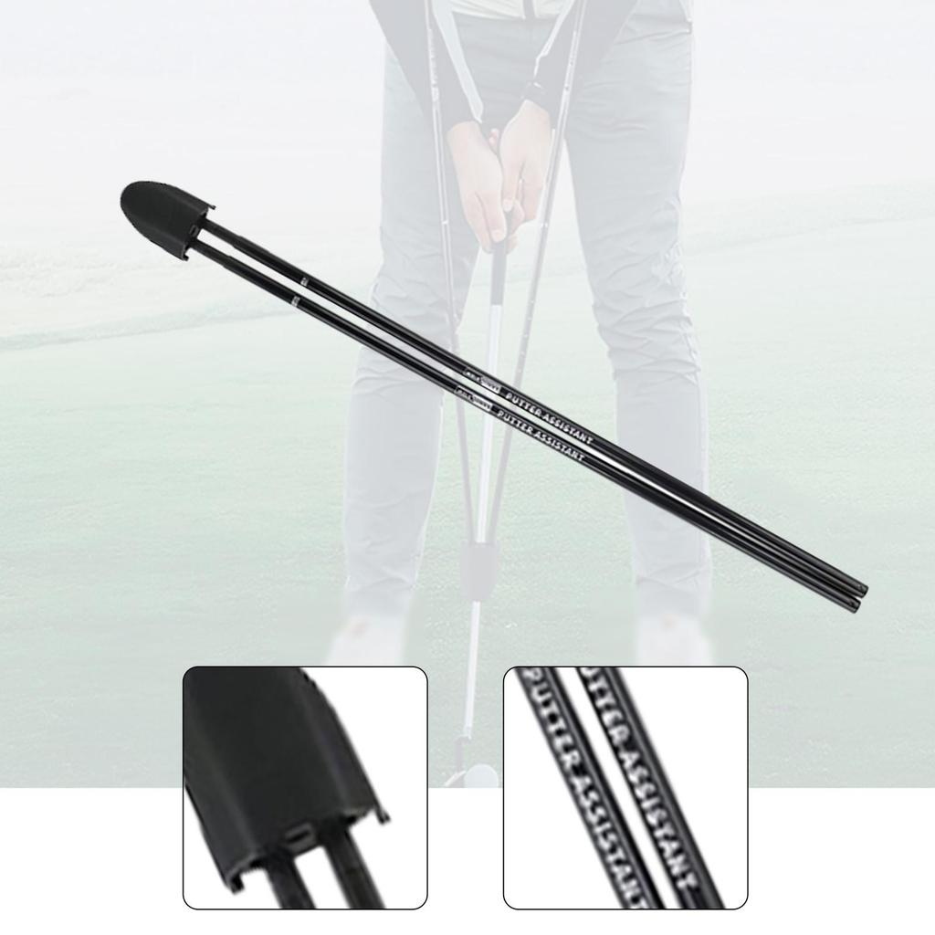 Golf Swing Trainer Effectively Improve Swing Skills Supplies Professional Putter Alignment Aid for Beginners Posture Correction