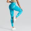 Seamless Tie-Dye High Waist Peach Hip Yoga Leggings
