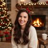 Soft Nonslip Reindeer Antlers Deer Horn Headwear For Kids And Adults Holiday Costume Accessories Headdress Props